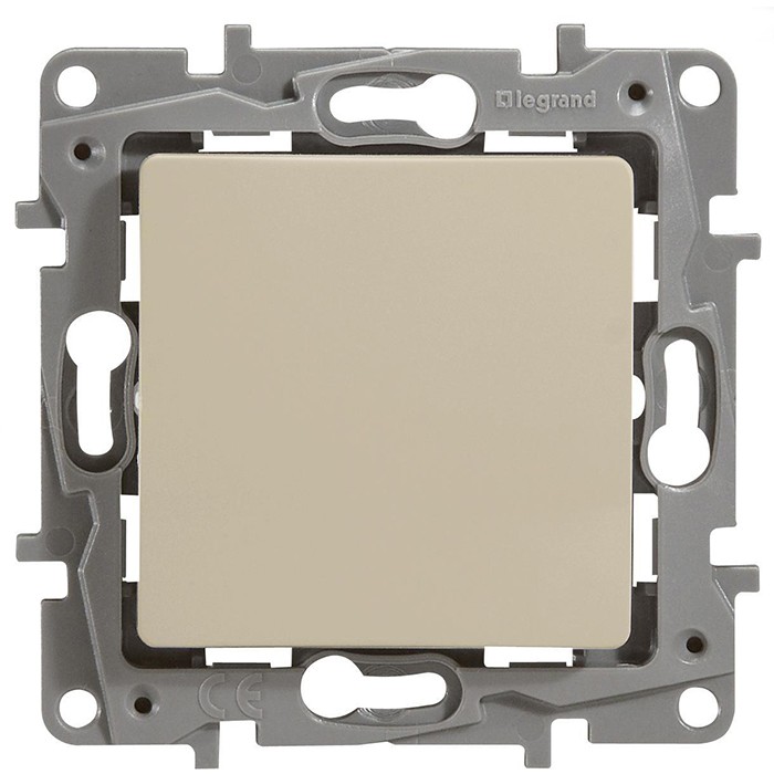 Механизм переключателя Legrand Etika 672309 одноклавишный Слоновая кость