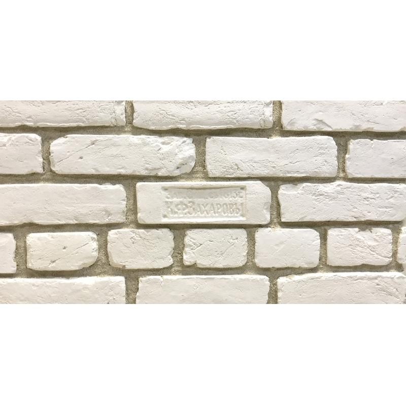 Искусственный камень Imperator Bricks Cтаринная мануфактура тычковый белый
