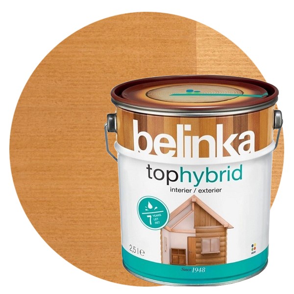 Пропитка для древесины Belinka Tophybrid №15 Дуб 2,5 л