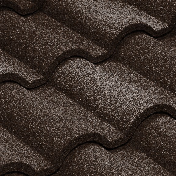 Черепица композитная Metrotile Romana Айрон Барк