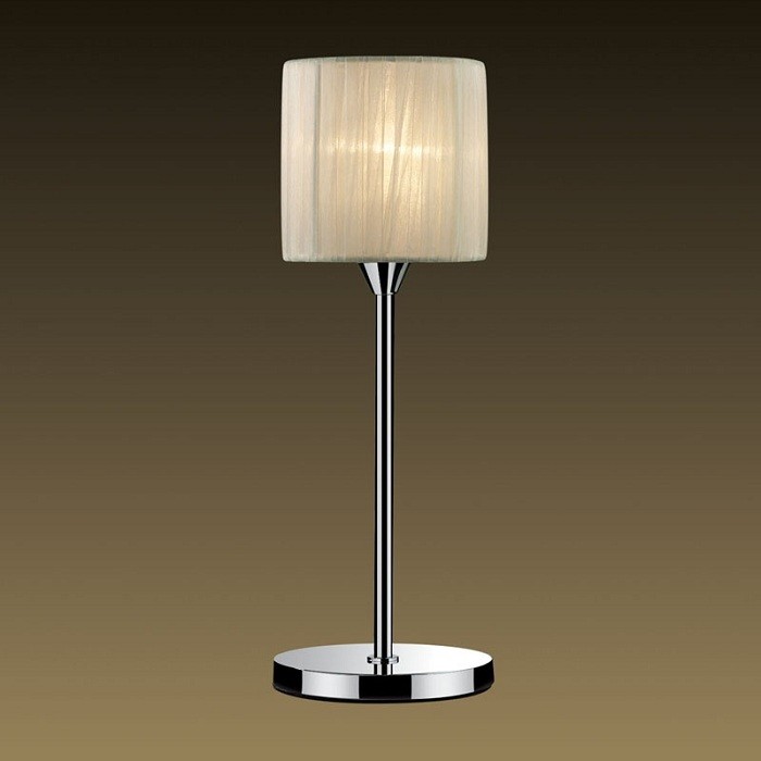 Настольная лампа Odeon Light Niola 2085/1T бежевая E14 40W 220V