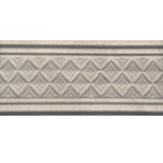 Бордюр керамический Kerama Marazzi LAA002 Пикарди структура бежевый 150х67 мм