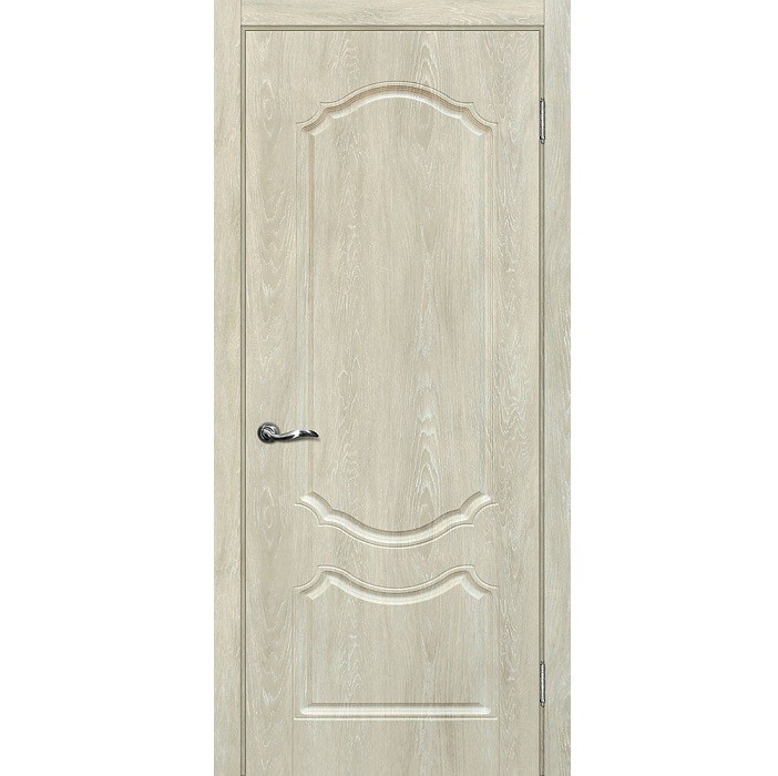 Дверное полотно Мариам Сиена-2 ПВХ шале Дуб седой глухое 1900х600 мм