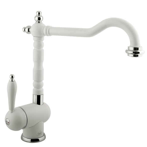 Смеситель для кухни Timo Morea 2406F white/matt