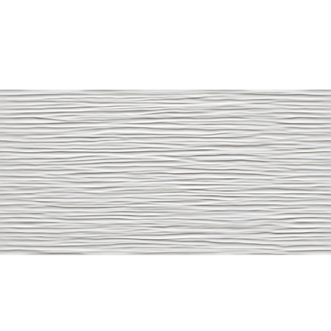 Керамогранит Atlas Concorde 3D Wall Design Wave White Glossy 800х400 мм