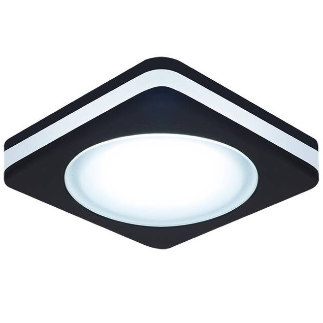 Светильник встраиваемый Gauss Backlight BL109 черный Gu5.3 5W Led 4000K
