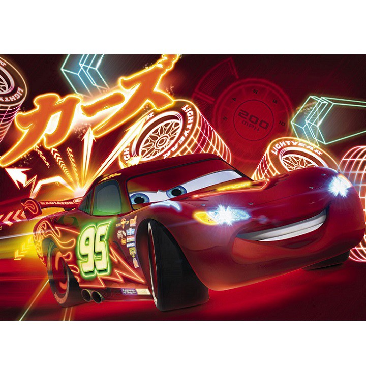 Фотообои бумажные Komar Cars Neon 4-477 2,54x1,84 м