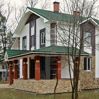 Черепица композитная Metrotile Romana зеленая