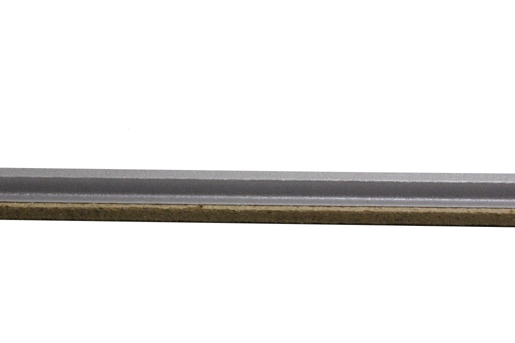 Планка расшивочная №915 МДФ Wand der Welt Quadro Алюминий 2800х6х13 мм