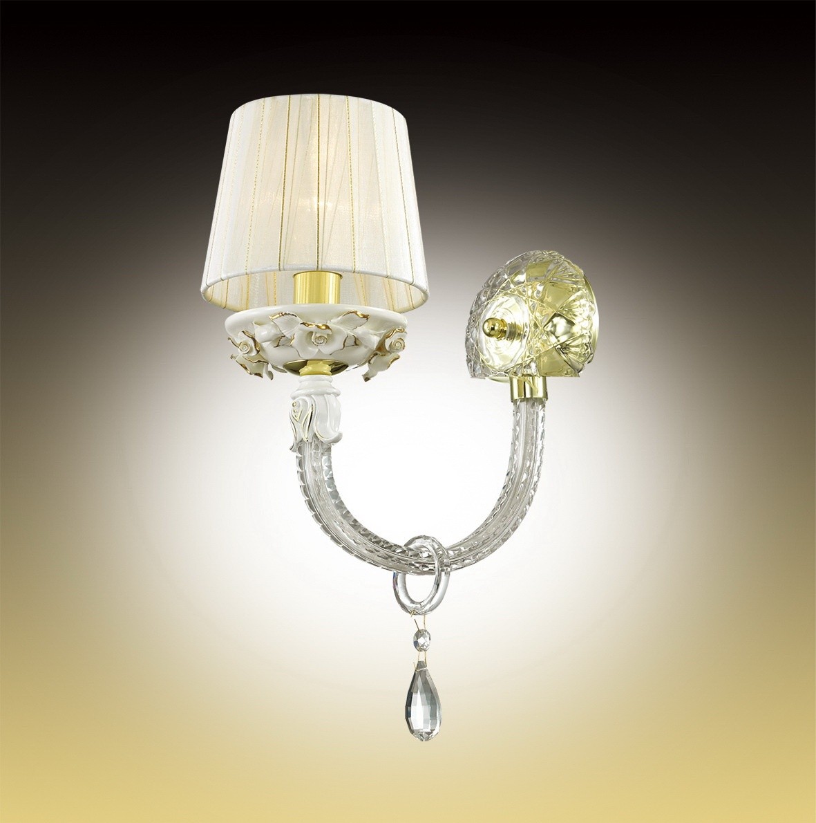 Бра Odeon Light Bella 2935/1W белое E14 40W 220V