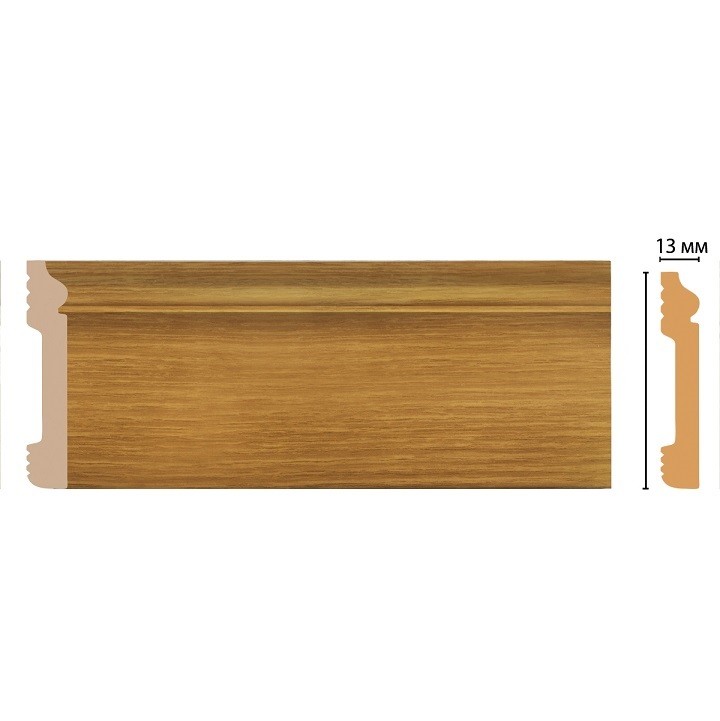Плинтус из дюрополимера Decomaster D005-73 2400х80х13 мм