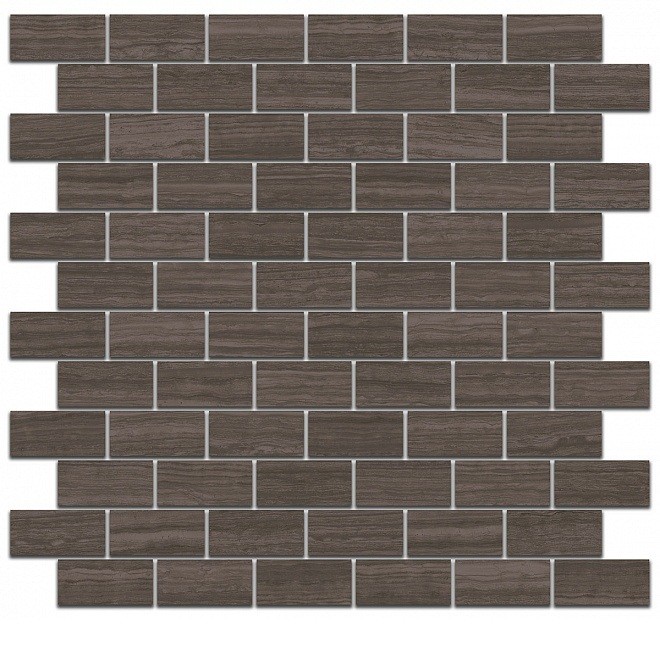 Плитка керамическая Kerama Marazzi MM13040 Грасси мозаичная коричневая 320х300 мм