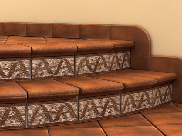 Плинтус клинкерный Gres De Aragon Albany Teka 80х250 мм