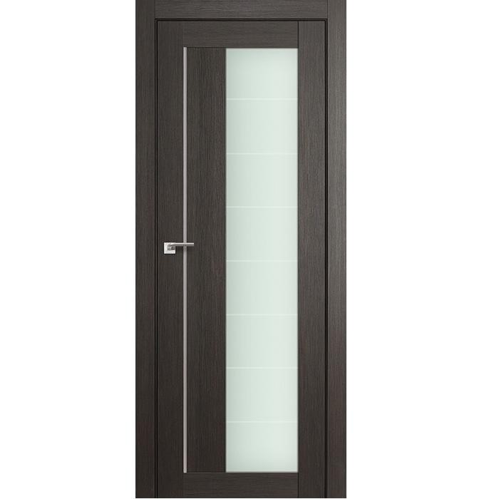 Дверное полотно Profil Doors 47х экошпон Грей мелинга стекло Varga 2000х600 мм 