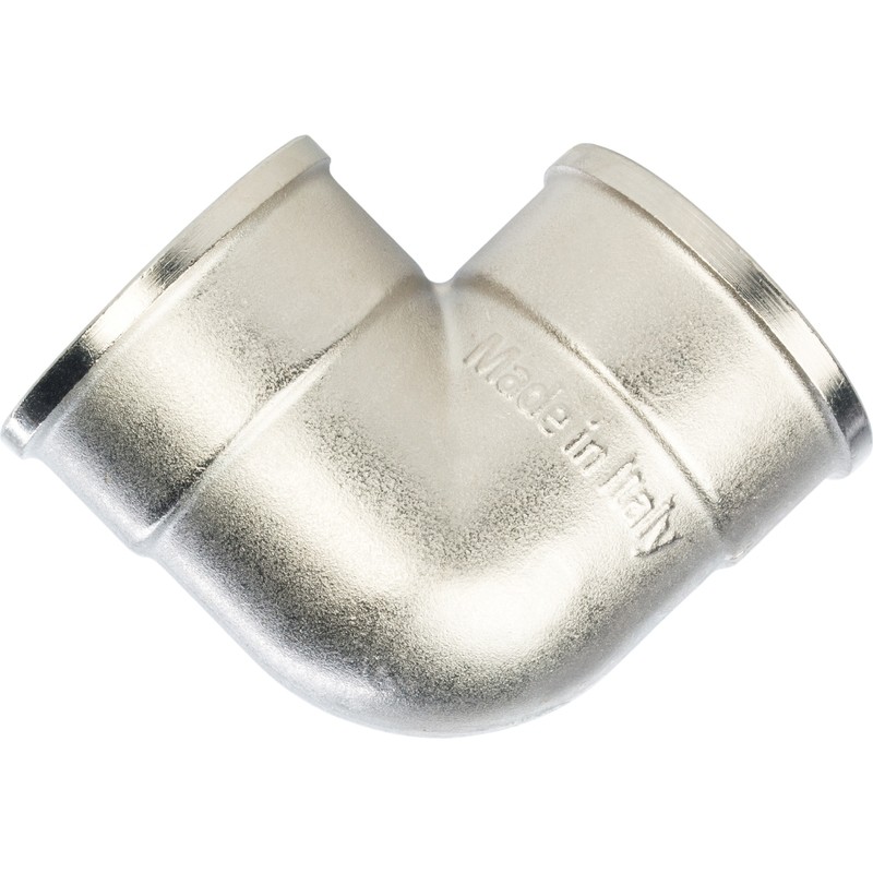 Угольник Stout SFT-0014-000114 1 1/4 дюйма никелированный с внутренней резьбой
