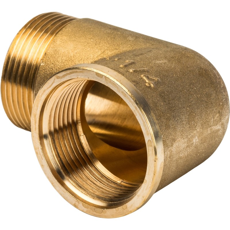 Угольник Stout SFT-0011-000114 1 1/4 дюйма с внутренней и наружной резьбой