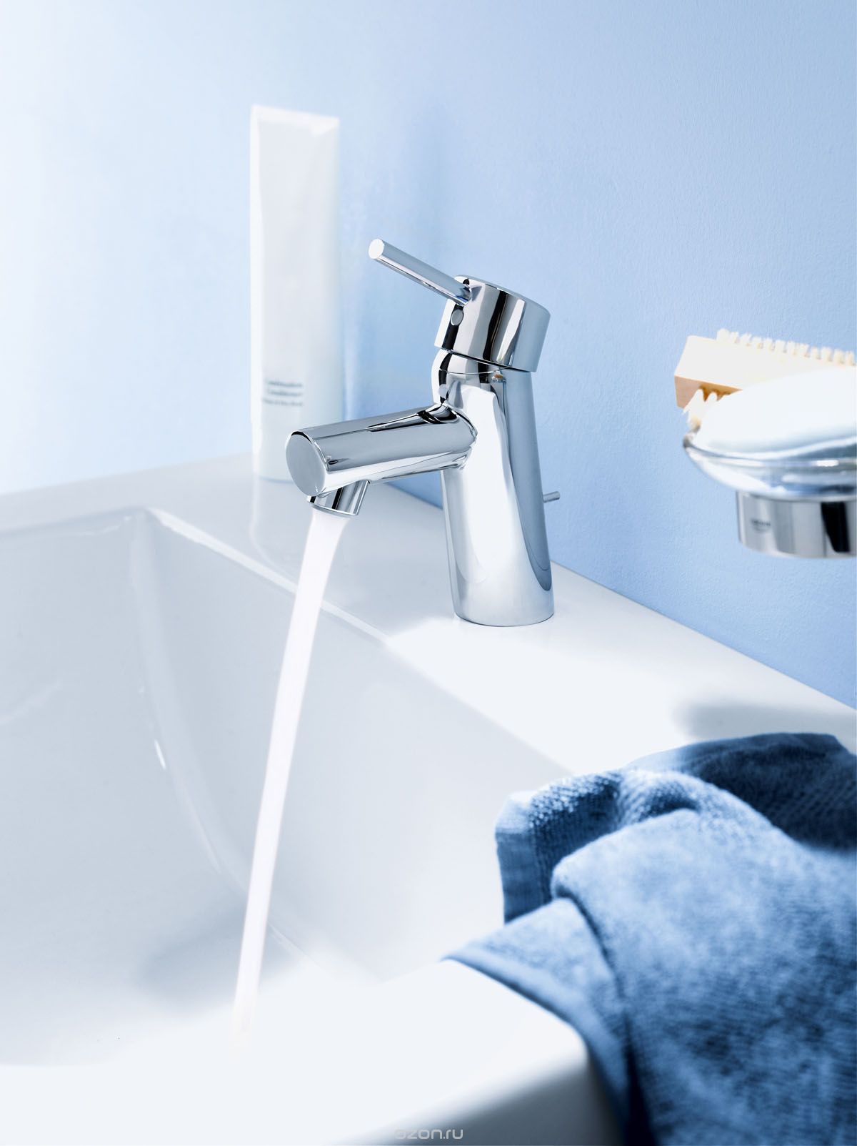Смеситель для умывальника Grohe Concetto New с цепочкой хром