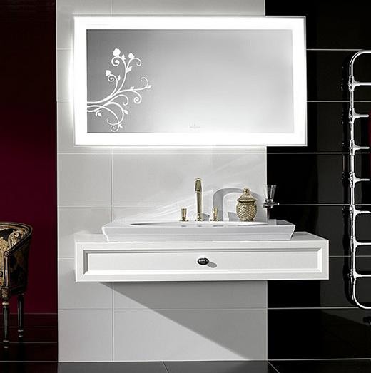 Раковина накладная Villeroy & Boch La Belle 612411R1 Альпин 1000х490 мм