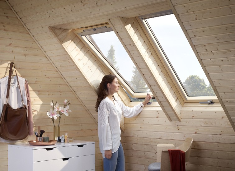 Окно мансардное Velux Optima Стандарт GZR 3050B (MR06) 780х1180 мм ручка снизу