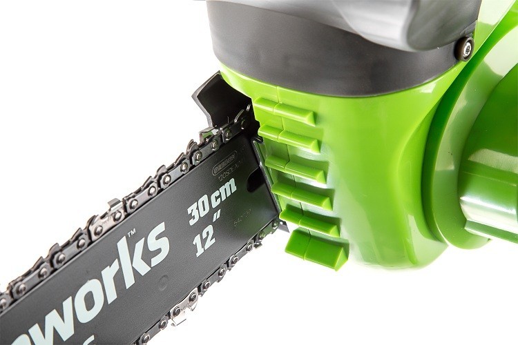 Пила цепная аккумуляторная Greenworks G40CS30K6