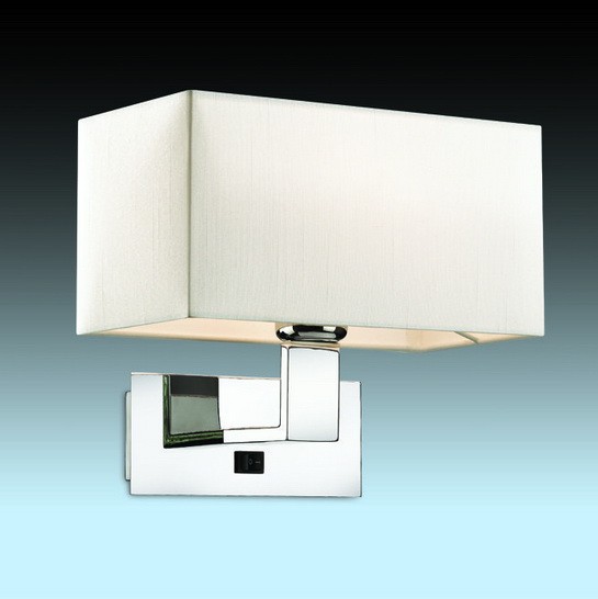 Бра с выключателем Odeon Light Norte 2421/1W хром E27 60W 220V