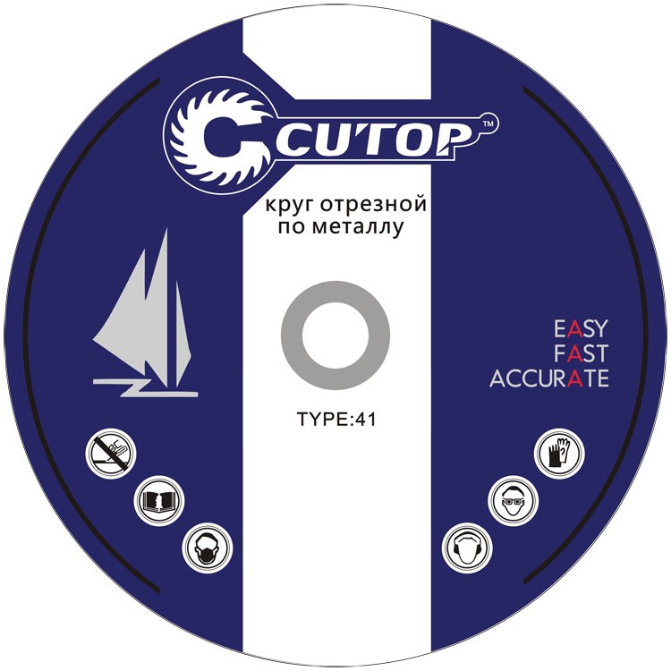 Круг отрезной по металлу Cutop 23018 Т41-230х1,8х22,2