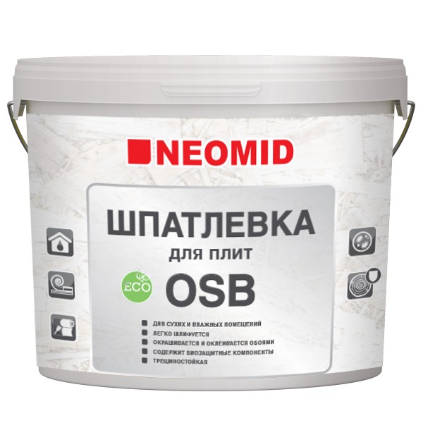 Шпатлевка Neomid для OSB-плит 1,3 кг