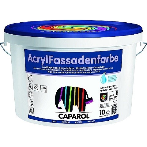 Краска фасадная Caparol AcrylFassadenfarbe BAS 3 9,4 л