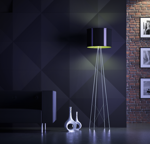Дизайнерская 3D панель из гипса Artpole Romb 600х600 мм