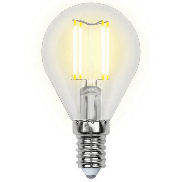 Лампа светодиодная Uniel Air LED-G45-6W/E14 прозрачная 4000K