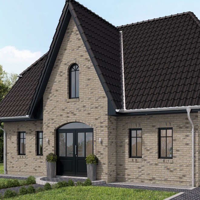 Кирпич облицовочный ручной формовки Muhr Nr 59 Monaco WFD 210х100х65 мм