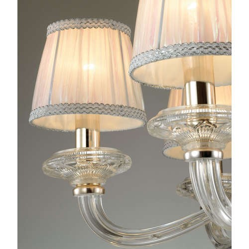 Люстра подвесная Odeon Light Sintia 4184/6 розовая с золотом E14 6х40W 220V