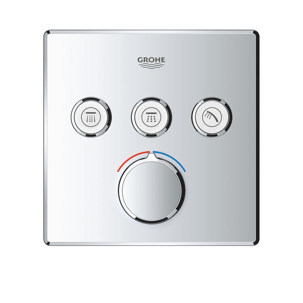 Внешняя часть смесителя для ванны и душа Grohe Grohtherm SmartControl 29149000