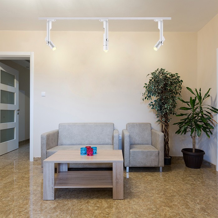 Светильник трековый светодиодный Novotech Lepide 357970 белый 12W 220V