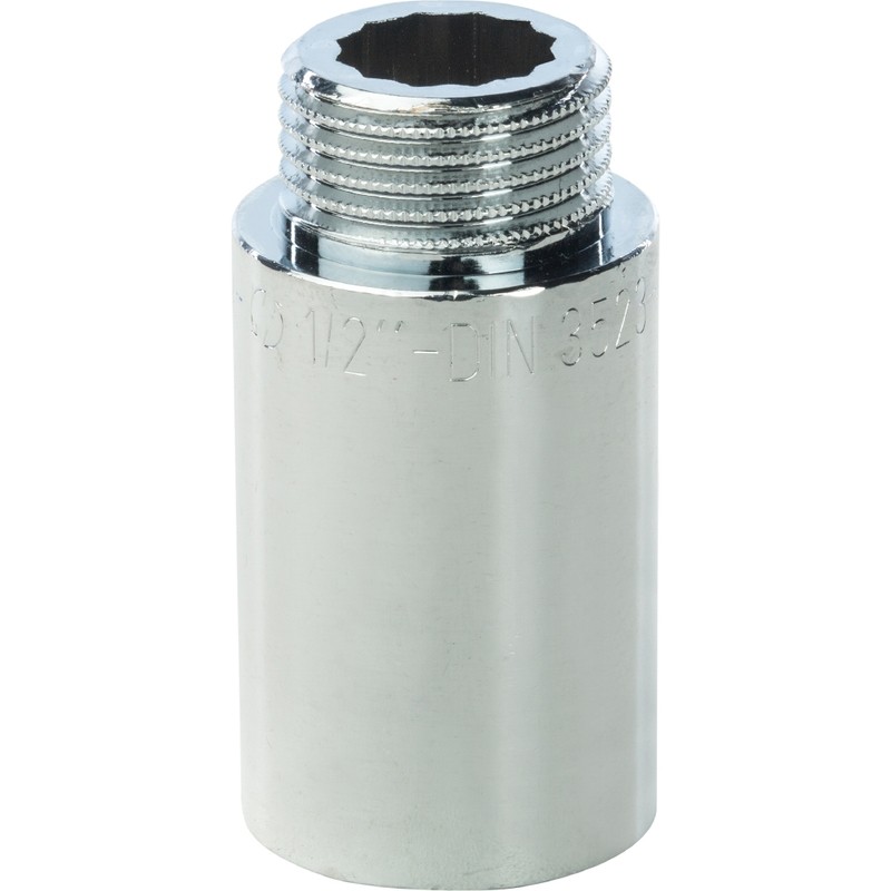 Удлинитель Stout SFT-0002-001240 1/2 дюйма 40 мм хромированный с внутренней и наружной резьбой