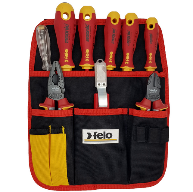 Набор диэлектрических инструментов Felo Ergonic 9 шт.