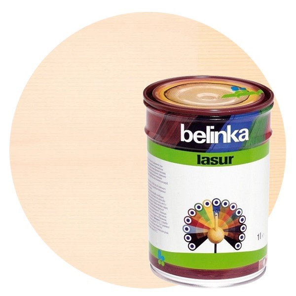 Пропитка для древесины Belinka Lasur №11 белая 1 л