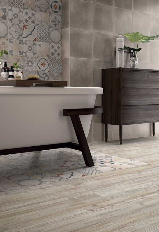 Керамогранит Italon Timeless White Nat Rett 900х225 мм