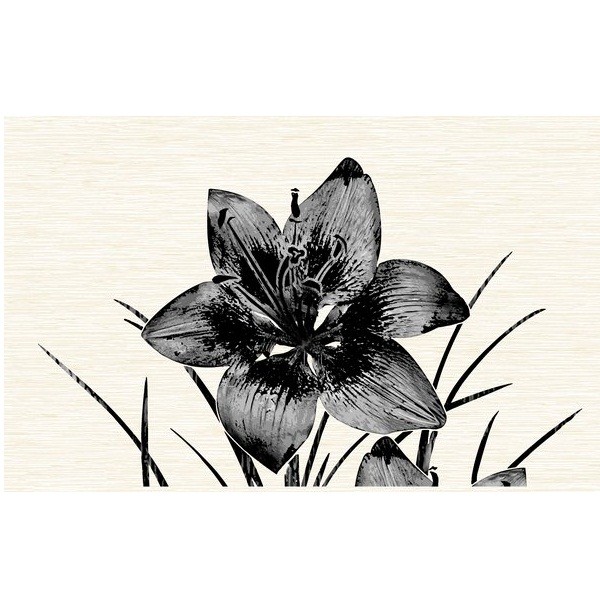 Плитка керамическая Нефрит-Керамика 09-03-04-081-1 Piano черная 400х250 мм