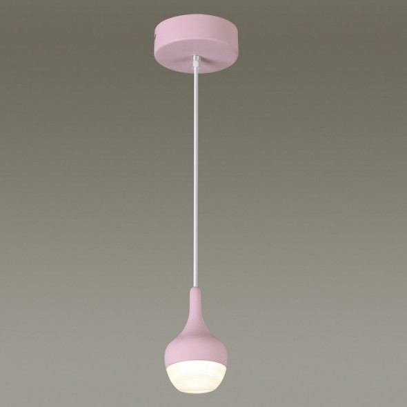 Светильник подвесной светодиодный Odeon Light Jolie 3821/8L розовый 8W 220V