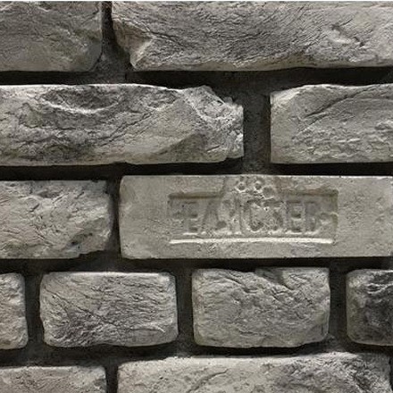 Искусственный камень Imperator Bricks Императорский кирпич тычковый серый