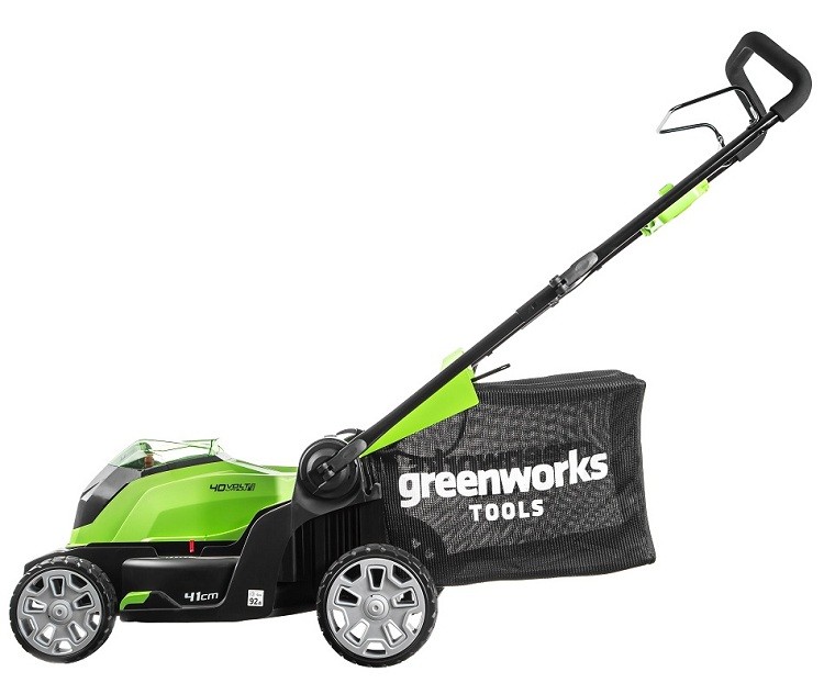 Газонокосилка аккумуляторная Greenworks G40LM40K4
