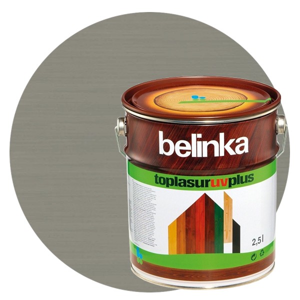 Пропитка для древесины Belinka Toplasur №30 Платиново-серая 2,5 л