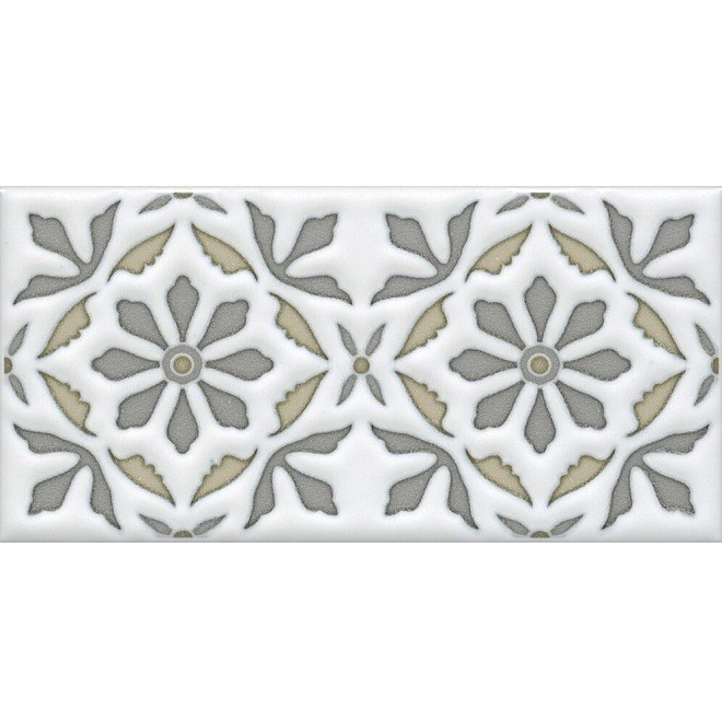 Плитка керамическая Kerama Marazzi STGA61816000 Клемансо орнамент 150х74 мм