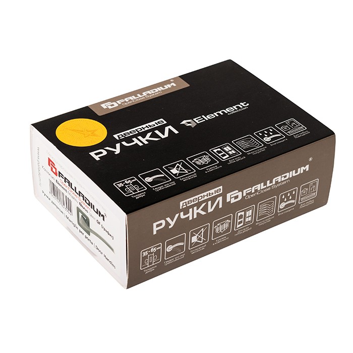 Ручка дверная Palladium Element Atom PD