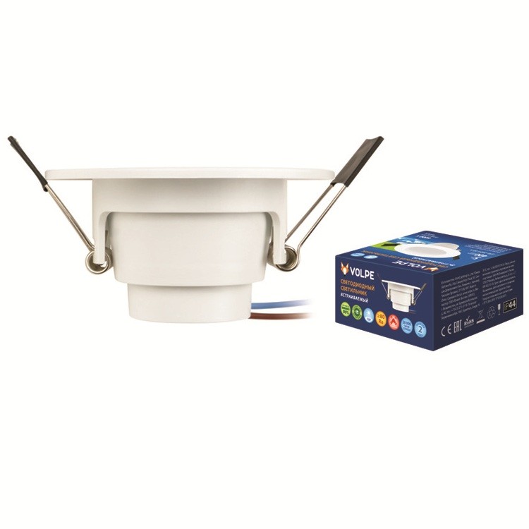 Светильник светодиодный встраиваемый Volpe ULM-Q261 5W/DW IP44 White