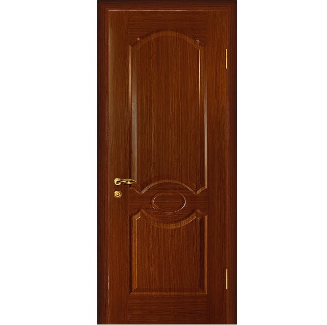 Дверное полотно Мариам Милано шпон Темный орех глухое 2000х800 мм