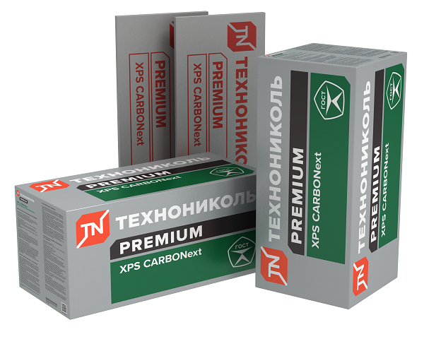 Теплоизоляция Технониколь Carbonext 300 RF 2380х580х80 мм 5 плит в упаковке