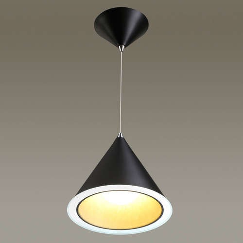 Подвес светодиодный Odeon Light Taper 3838/19CL черный 19W 220V
