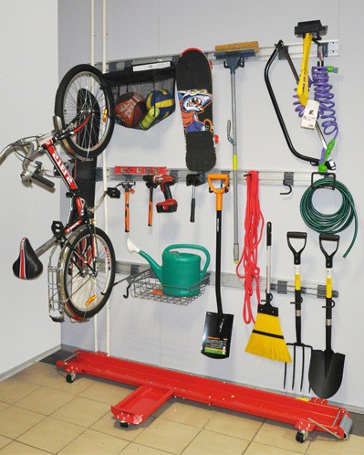 Держатель тройной S образный Esse Storage for Garden and Garage GH04 для инструмента
